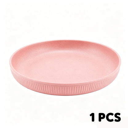 Unbreakable Wheat Straw Dinner Plates