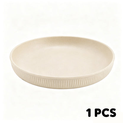 Unbreakable Wheat Straw Dinner Plates