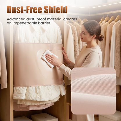 🥳HOT SALE🥳💞50K+ SOLD! Clothing Cover – Dust-proof, large capacity & compression. Tidy wardrobe – grab yours! ✅
