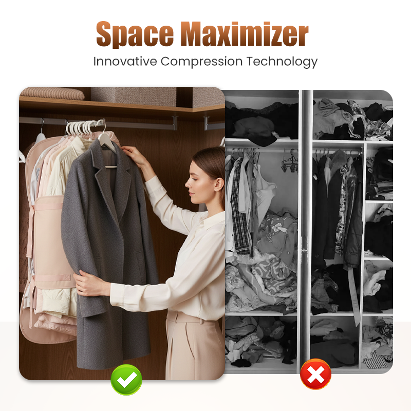 🥳HOT SALE🥳💞50K+ SOLD! Clothing Cover – Dust-proof, large capacity & compression. Tidy wardrobe – grab yours! ✅