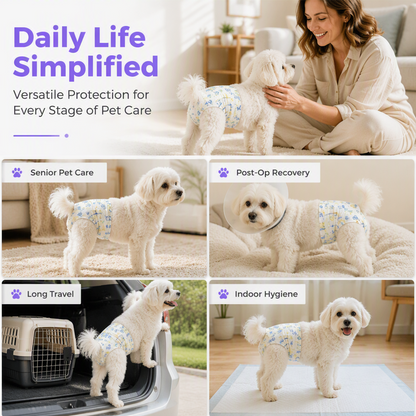 Ultra-Absorbent Breathable Disposable Pet Diapers