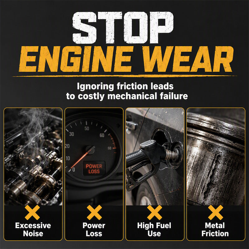 🚗⚙️ Anti-Wear Engine Oil Additive | Friction Reduction & Engine Protection 🔥🛡️