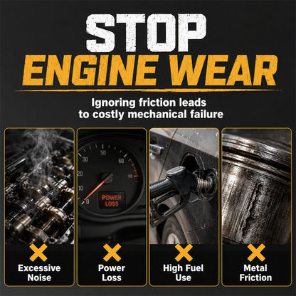 🚗⚙️ Anti-Wear Engine Oil Additive | Friction Reduction & Engine Protection 🔥🛡️
