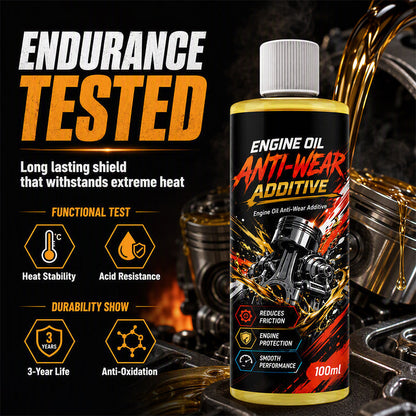 🚗⚙️ Anti-Wear Engine Oil Additive | Friction Reduction & Engine Protection 🔥🛡️