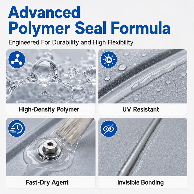 Transparent Roof Waterproof Sealant with Brush