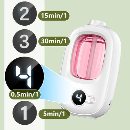 🌿 Automatic Aromatherapy Diffuser – 4-Level Timed USB Fragrance Sprayer