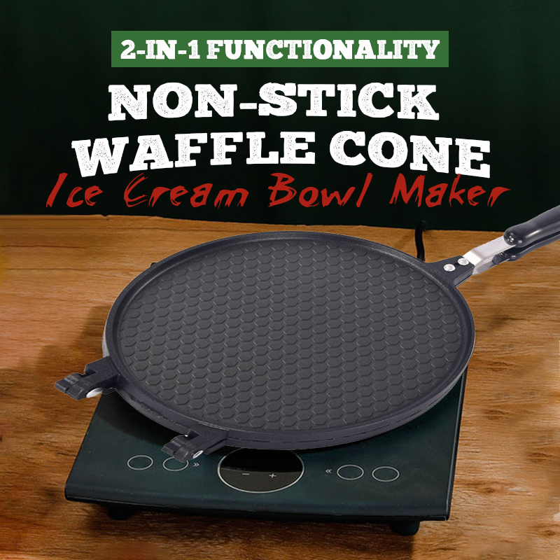 🔥50% OFF NOW! Non‑Stick Dual‑Use Double‑Side Frying Pan‑ Flip‑Type Stovetop Cookware for Pancakes, Toasted Bread, Steaks & Waffle Cones, Easy‑Flip Non‑Stick Kitchen Griddle Pan