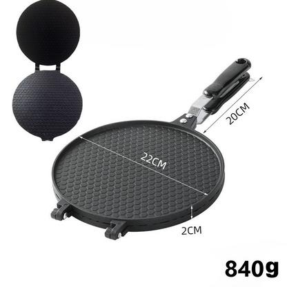 🔥50% OFF NOW! Non‑Stick Dual‑Use Double‑Side Frying Pan‑ Flip‑Type Stovetop Cookware for Pancakes, Toasted Bread, Steaks & Waffle Cones, Easy‑Flip Non‑Stick Kitchen Griddle Pan