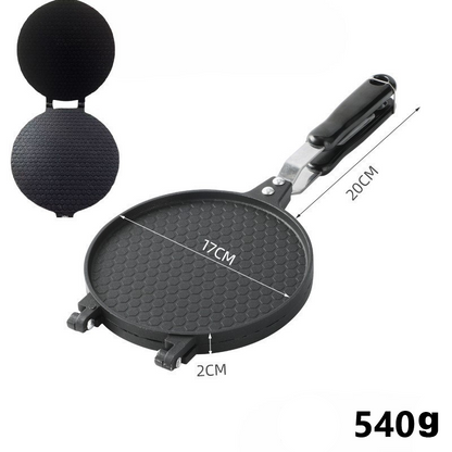 🔥50% OFF NOW! Non‑Stick Dual‑Use Double‑Side Frying Pan‑ Flip‑Type Stovetop Cookware for Pancakes, Toasted Bread, Steaks & Waffle Cones, Easy‑Flip Non‑Stick Kitchen Griddle Pan