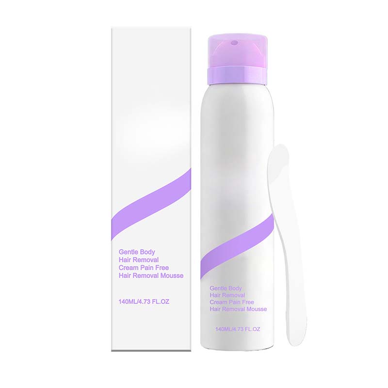 🧴50% OFF NOW! Gentle Painless Hair Removal Mousse‑ Quick Moisturizing Foam Depilatory Spray, Soothing Painless Body Hair Remover for Arms, Legs & Underarms