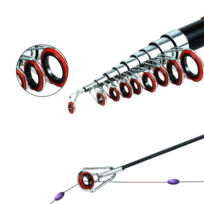 Lure rod and reel set