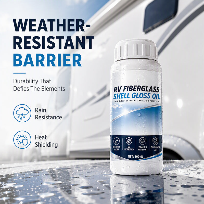 ⏰RV Fiberglass Gloss Oil Shine Restorer🚐✨