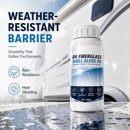 ⏰RV Fiberglass Gloss Oil Shine Restorer🚐✨