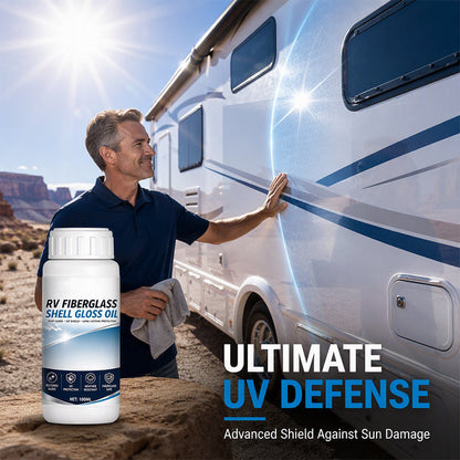 ⏰RV Fiberglass Gloss Oil Shine Restorer🚐✨
