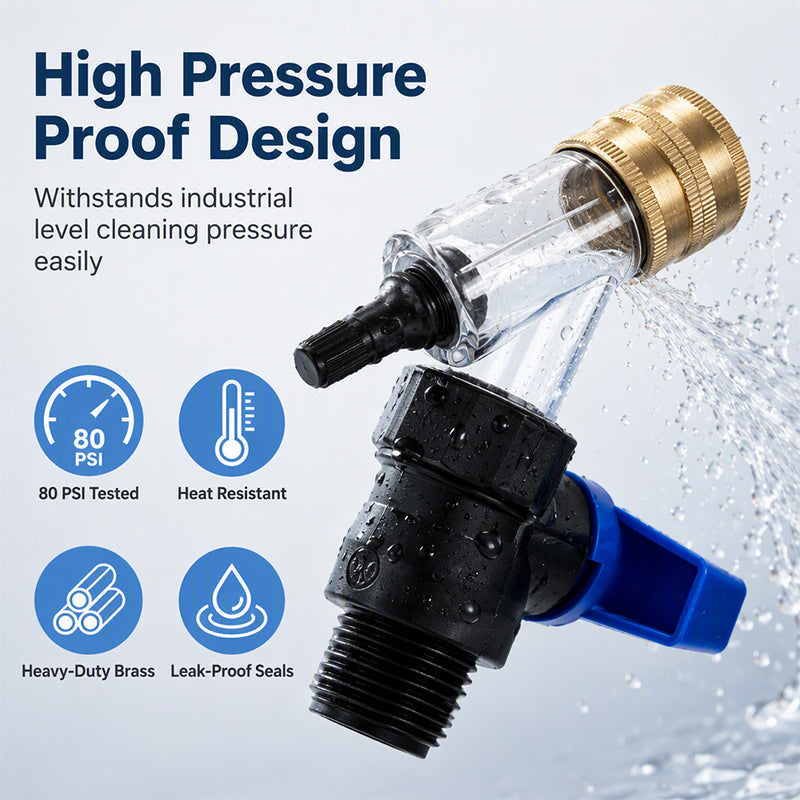 🚿50% OFF NOW! No‑Disassembly Water Heater Descaling Tool‑ Quick Flush Scale Remover Filter Adapter, Easy‑Clean Limescale Cleaning Tool for Household Water Heaters
