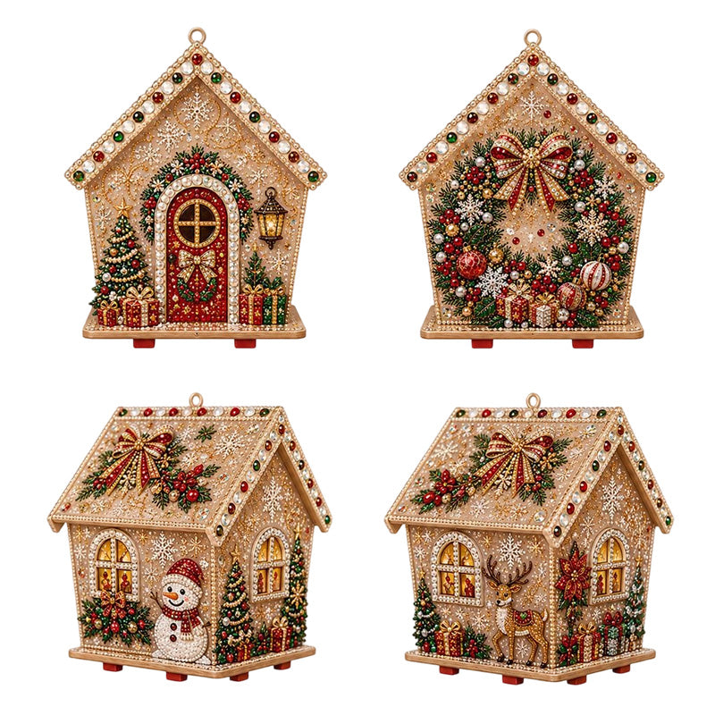 🎄  HOT SALE 50% OFF🎅 3D Pearl Art Christmas Kit — Sparkling DIY Holiday Decor