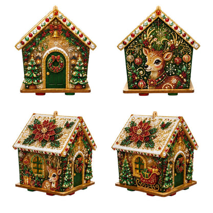 🎄  HOT SALE 50% OFF🎅 3D Pearl Art Christmas Kit — Sparkling DIY Holiday Decor