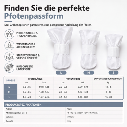 ⏳Time-Limited Special⏰Disposable Dog Shoe Covers – Dirt-proof, non-slip & wear-resistant ✨
