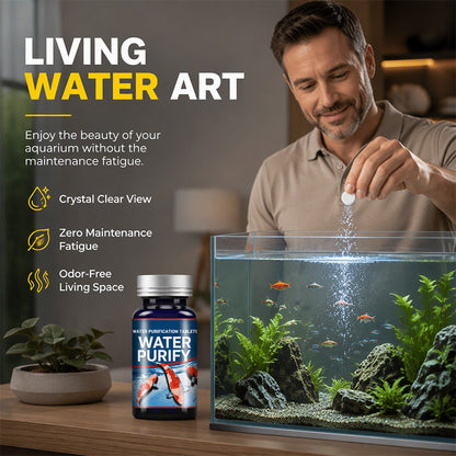 🥳HOT SALE🥳💞50K+ SOLD! Aquarium Tablets – From £8.99! 50 tablets, nitrifying bacteria & clear water. Less maintenance – grab yours! ✅