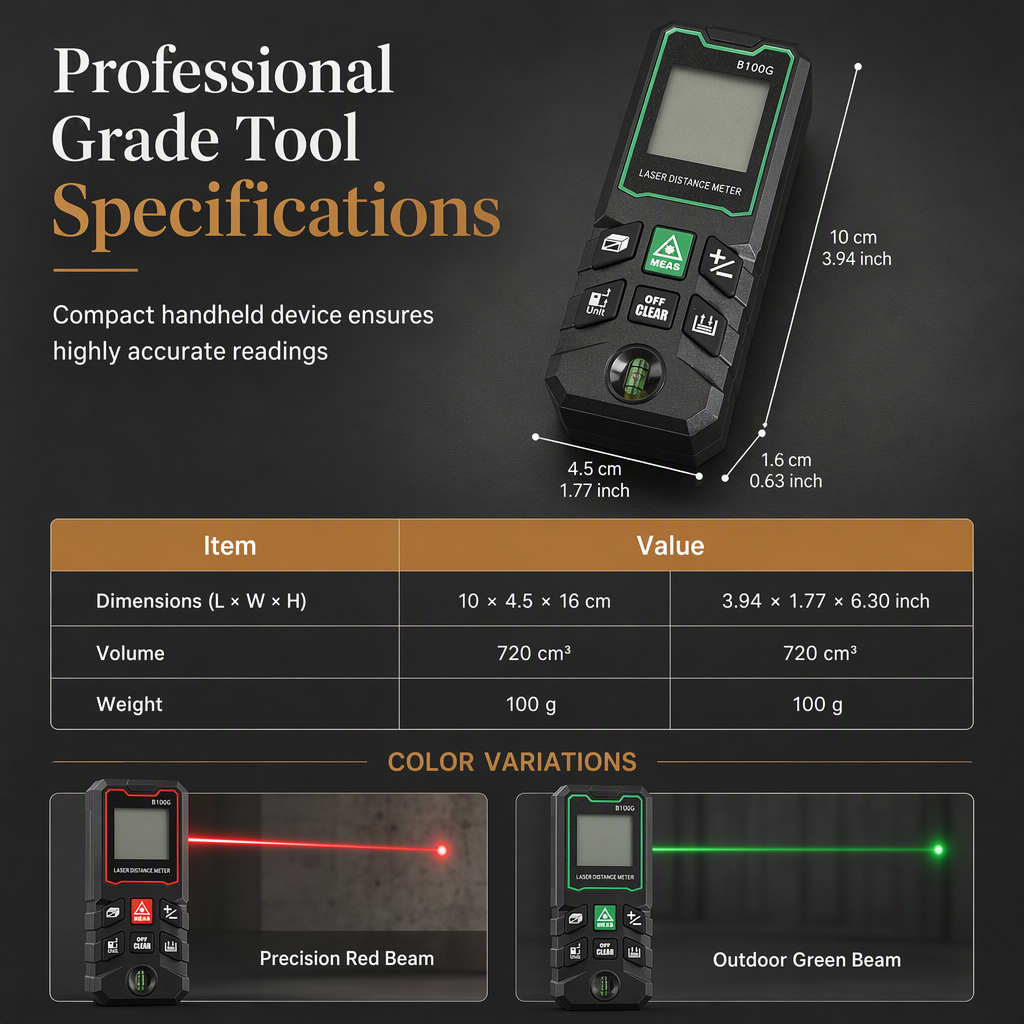 Rechargeable Laser Rangefinder