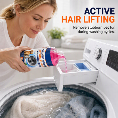 Deep Clean Washers Instantly! No-Odor 4-in-1 Pet Hair Laundry Cleaner