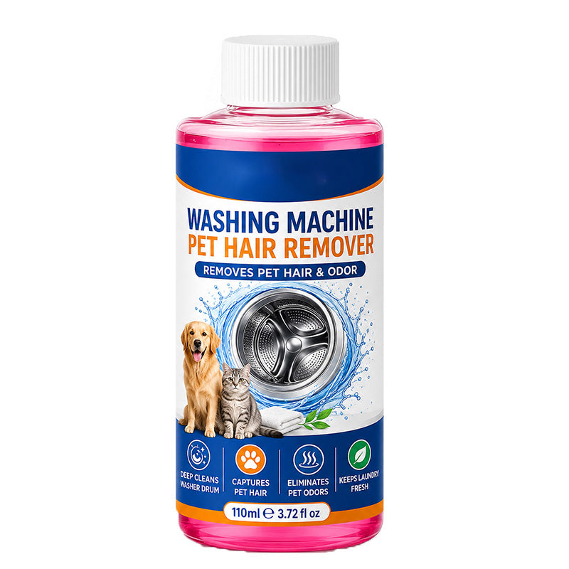Deep Clean Washers Instantly! No-Odor 4-in-1 Pet Hair Laundry Cleaner