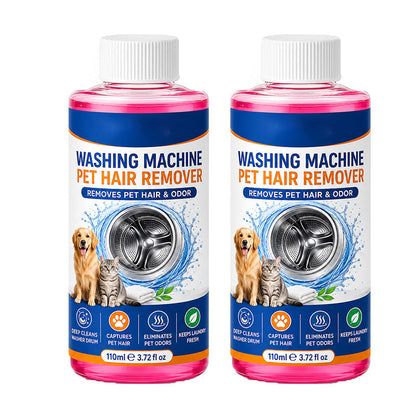 Deep Clean Washers Instantly! No-Odor 4-in-1 Pet Hair Laundry Cleaner