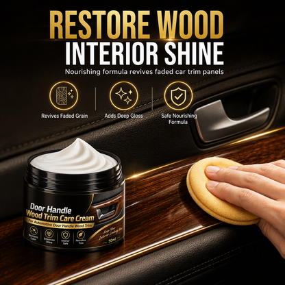 🔥Hot🔥-Car Interior Wood Trim Restoration Cream