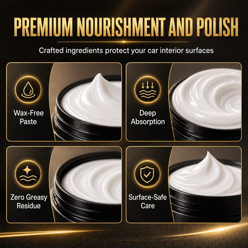 🔥Hot🔥-Car Interior Wood Trim Restoration Cream