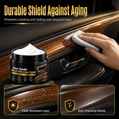 🔥Hot🔥-Car Interior Wood Trim Restoration Cream