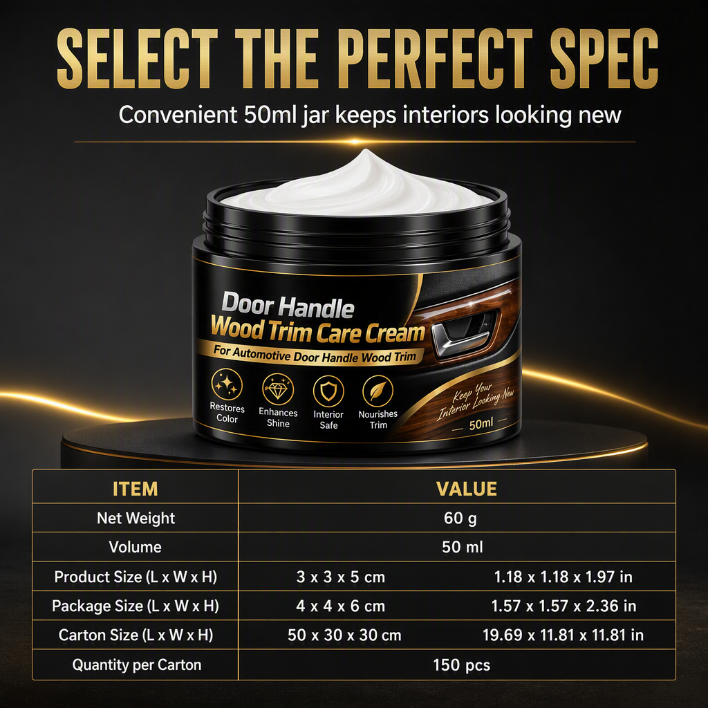 🔥Hot🔥-Car Interior Wood Trim Restoration Cream