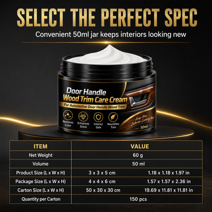 🔥Hot🔥-Car Interior Wood Trim Restoration Cream