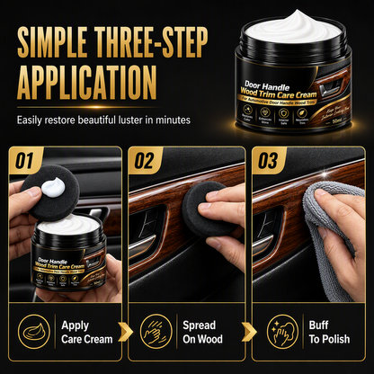 🔥Hot🔥-Car Interior Wood Trim Restoration Cream