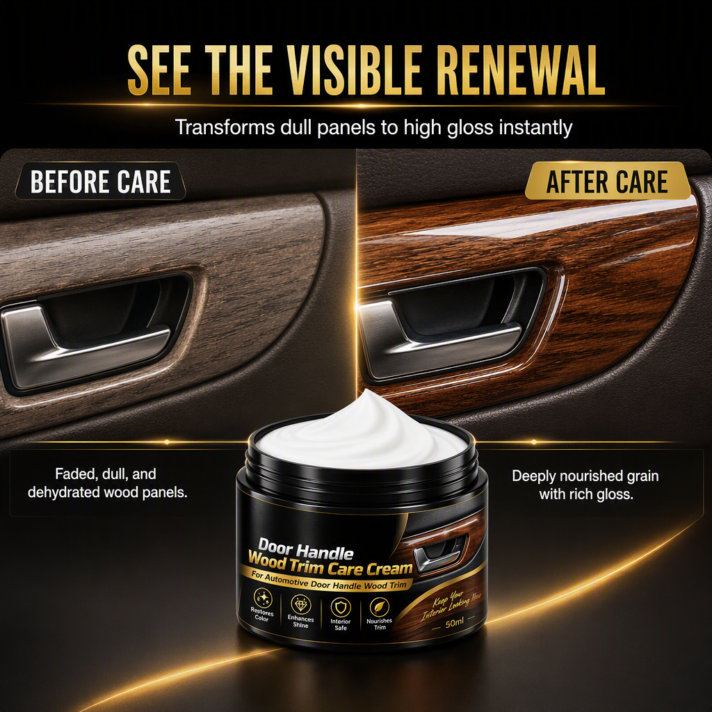 🔥Hot🔥-Car Interior Wood Trim Restoration Cream