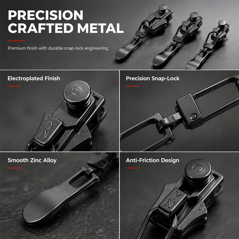 🥳HOT SALE🥳💞10K+ SOLD! Zipper Pull – From £7.99! Snap-on, no tools & durable alloy. Fix zippers fast – grab yours! ✅