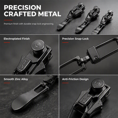 🥳HOT SALE🥳💞10K+ SOLD! Zipper Pull – From £7.99! Snap-on, no tools & durable alloy. Fix zippers fast – grab yours! ✅