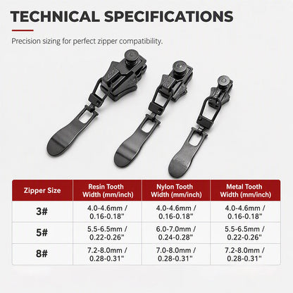 🥳HOT SALE🥳💞10K+ SOLD! Zipper Pull – From £7.99! Snap-on, no tools & durable alloy. Fix zippers fast – grab yours! ✅