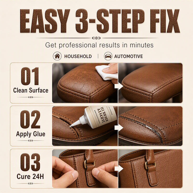 Quick Drying Waterproof Leather Adhesive