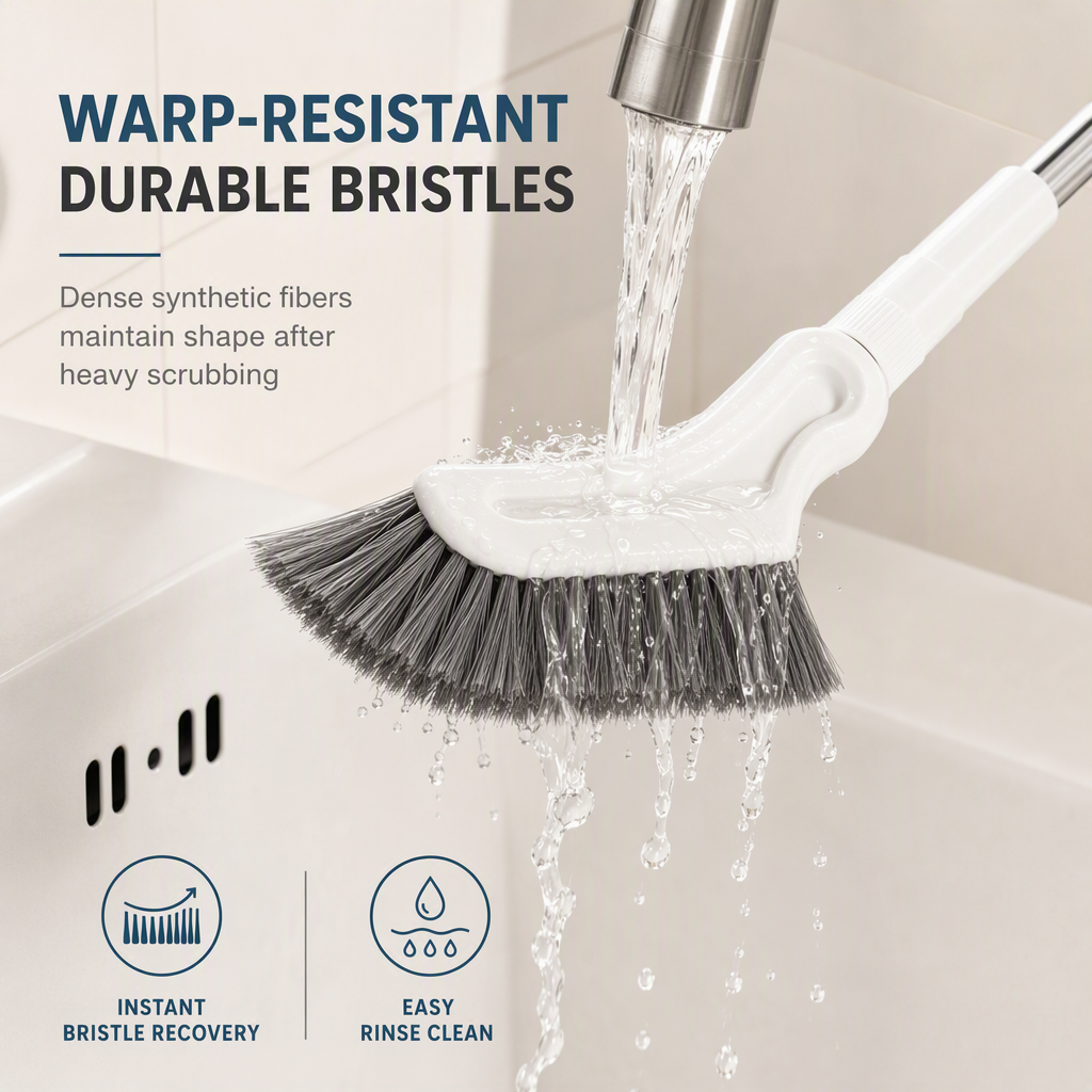 🔥Multifunctional Extendable Long Handle Floor Scrub Brush