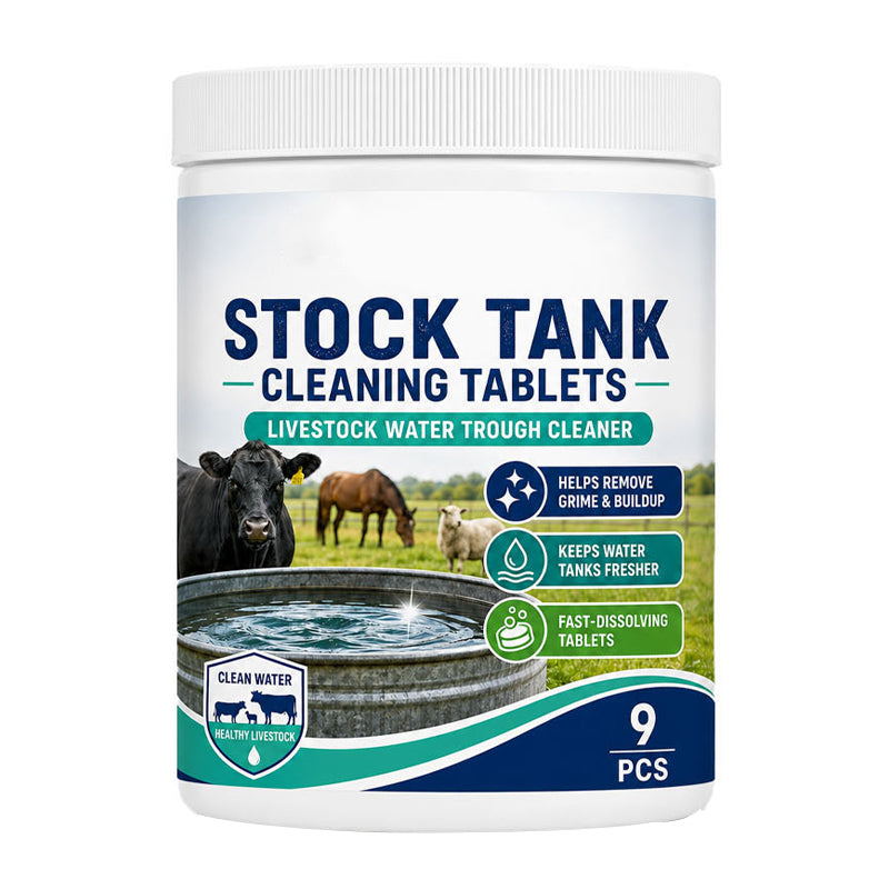 🥳HOT SALE🥳💞49K+ SOLD! Stock Tank Tablets –  Fast-dissolving, easy drop-in & fresher water. Farm care – grab yours! ✅
