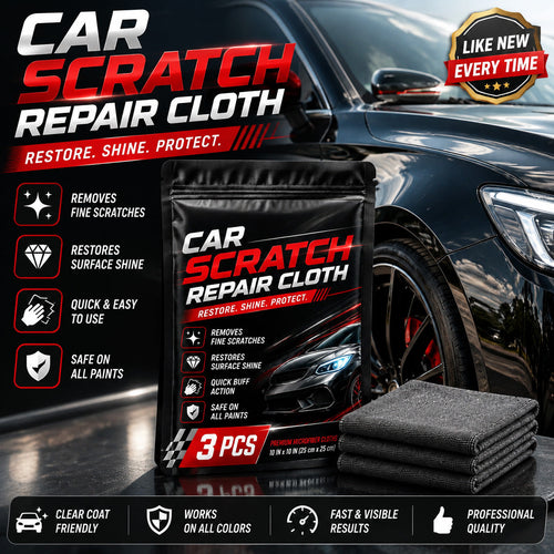 Paint-Safe Car Scratch Repair Cloth
