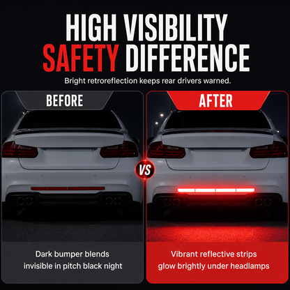 ✨Limited-time 50% off-Reflective Car Sticker Strips for Trunk & Rear Bumper