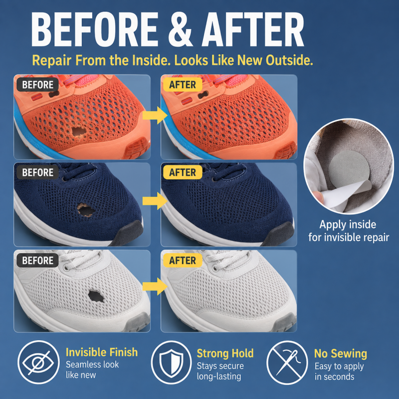 📢📢50% OFF !! ⏰Self-Adhesive Sneaker Repair Patches