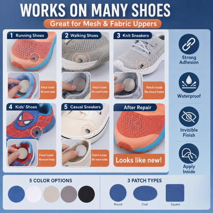 📢📢50% OFF !! ⏰Self-Adhesive Sneaker Repair Patches