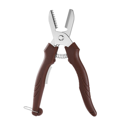 ⚡ 2-in-1 Chestnut Shear – Dual-Edge, Labor-Saving, Safe ✨