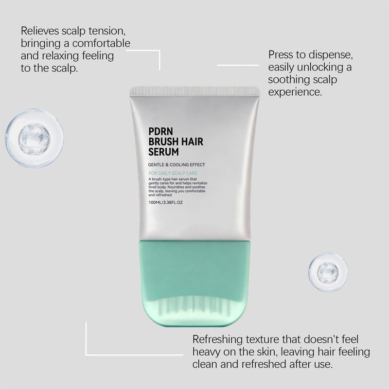 Brush Hair Serum for Daily Scalp Care