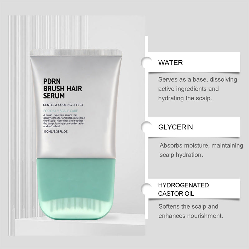Brush Hair Serum for Daily Scalp Care