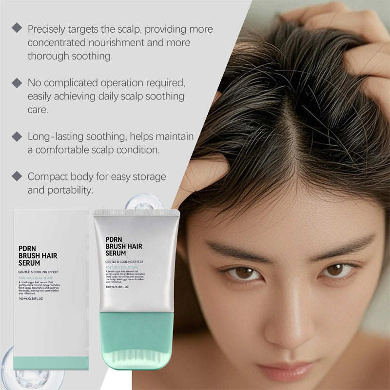 Brush Hair Serum for Daily Scalp Care