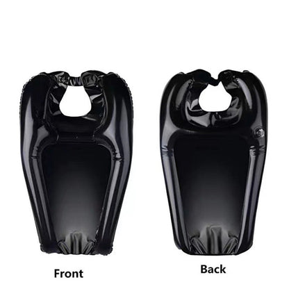 🛁🔥 50% OFF! Portable Inflatable Shampoo Basin – No-Spill Neck Support, Lightweight Leak-Proof PVC, Drain Hose & Plug, Ideal for Bedridden, Pregnancy, Injury & Home Hair Wash ✨