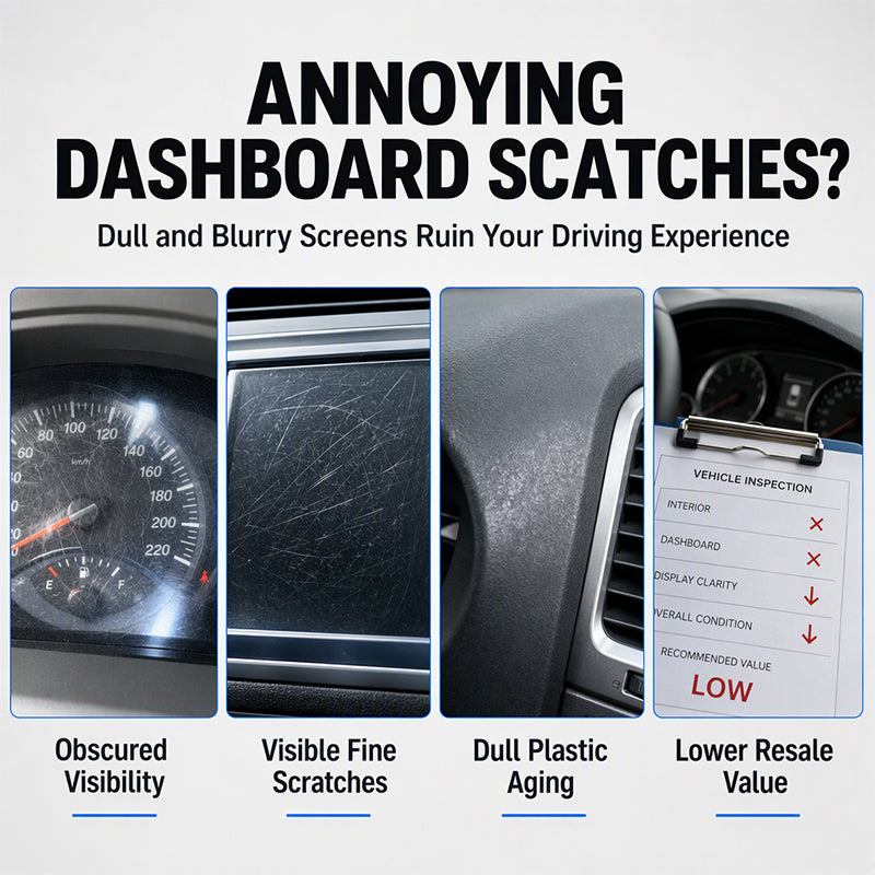 Car Dashboard Glass Scratch Repair Spray